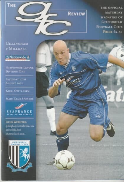 Gillingham v Millwall 17-Aug-2002