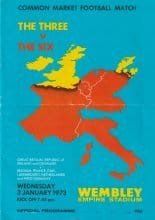 The Three v The Six   03-Jan-1973