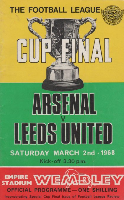 Arsenal v Leeds United  02-Mar-1968