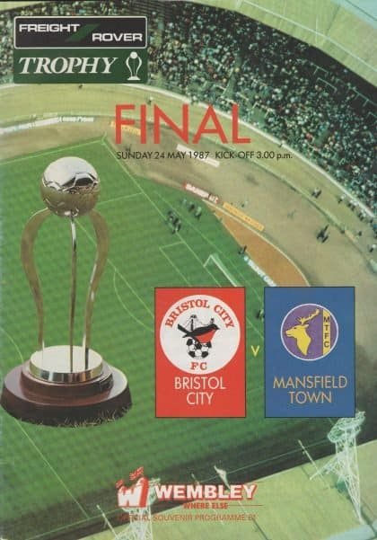Bristol City v Mansfield Town  24-May-1987