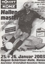Holbert Konz Hallenmasters 2003 25-Jan-2003