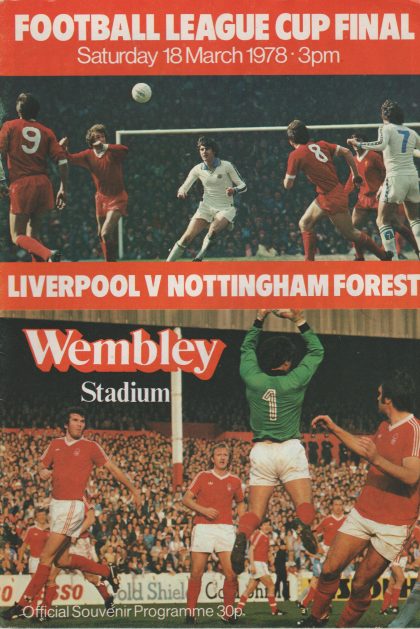 Liverpool v Nottingham Forest  18-Mar-1978