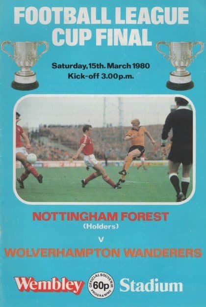 Nottingham Forest v Wolverhampton Wanderers  15-Mar-1980