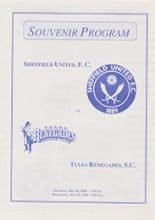Tulsa Roughnecks v Sheffield United 22-May-1991