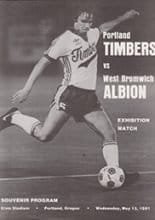 Portland Timbers v West Bromwich Albion 13-May-1981