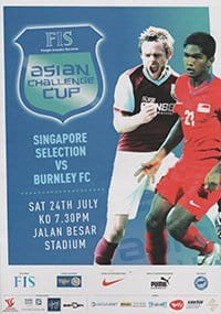 Singapore Selection v Burnley 24-Jul-2010