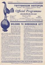 Tottenham Hotspur v Birmingham City 22-Nov-1958