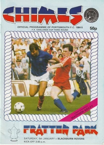 Portsmouth v Blackburn Rovers 05-Jan-1985