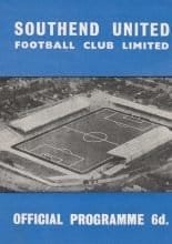 Southend United v Brighton & Hove Albion 22-Apr-1966