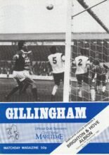Gillingham v Brighton & Hove Albion 07-Nov-1987