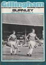 Gillingham v Burnley 07-Apr-1981