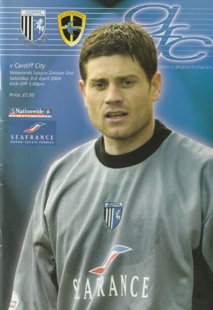 Gillingham v Cardiff City 03-Apr-2004