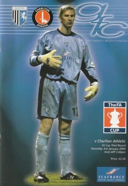 Gillingham v Charlton Athletic 03-Jan-2004