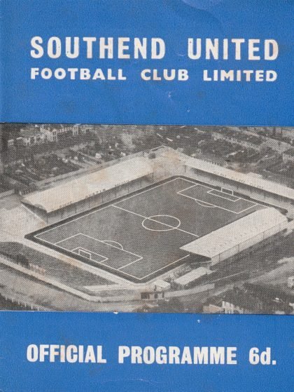 Southend United v Hull City 06-Nov-1965