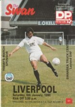 Swansea City v Liverpool 06-Jan-1990