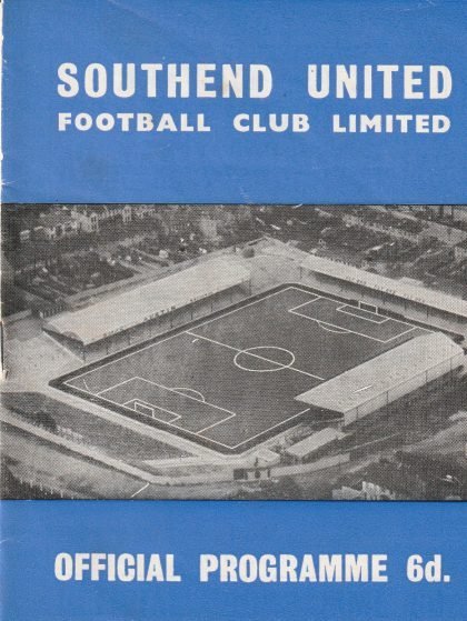Southend United v Millwall 08-Oct-1965
