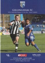 Gillingham v Morecambe 11-Oct-2008