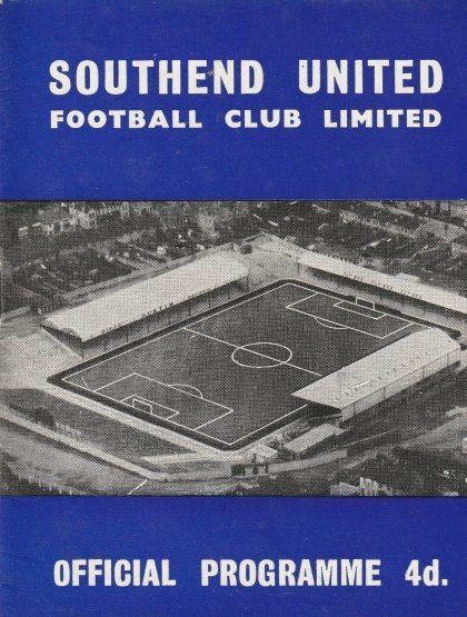 Southend United v Port Vale 22-Feb-1964