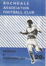 Rochdale v Scunthorpe United 19-Aug-1980