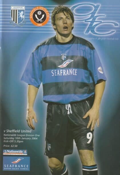 Gillingham v Sheffield United 10-Jan-2004
