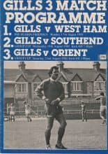 Gillingham v Southend United 19-Aug-1981