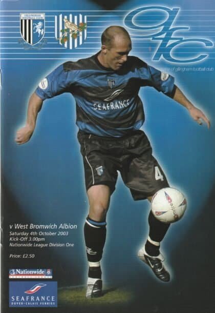 Gillingham v West Bromwich Albion 04-Oct-2003