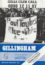 Gillingham v Wigan Athletic 23-Jan-1988