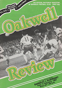 Barnsley v Aldershot 03-Feb-1987