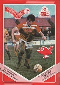 Cheltenham Town v Altrincham 31-Aug-1987