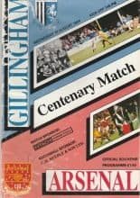 Gillingham v Arsenal 10-Aug-1994