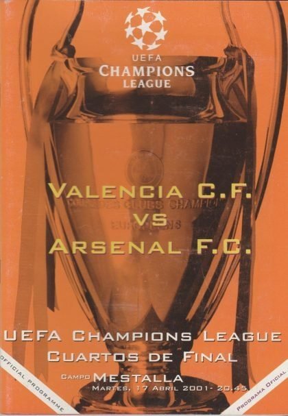 Valencia v Arsenal 17-Apr-2001