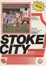Stoke City v Arsenal 30-Mar-1985