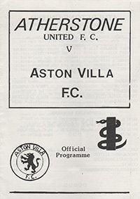 Atherstone United v Aston Villa 13-Aug-1987