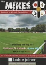 Boldmere St Michaels v Aston Villa 20-Jul-2011