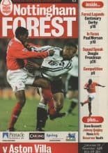 Nottingham Forest v Aston Villa 28-Nov-1998