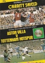 Aston Villa v Tottenham Hotspur  22-Aug-1981