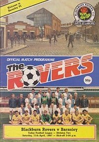 Blackburn Rovers v Barnsley 11-Apr-1987