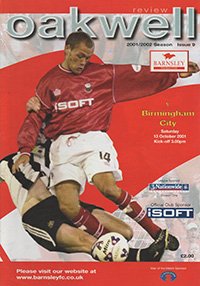 Barnsley v Birmingham City 13-Oct-2001