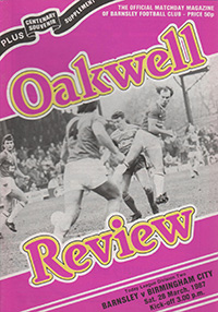 Barnsley v Birmingham City 28-Mar-1987