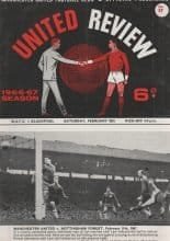 Manchester United v Blackpool 25-Feb-1967