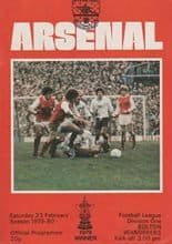 Arsenal v Bolton Wanderers 23-Feb-1980