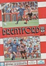 Brentford v AFC Bournemouth 25-Aug-1990