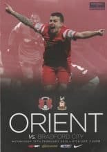 Leyton Orient v Bradford City 18-Feb-2015