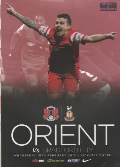 Leyton Orient v Bradford City 18-Feb-2015