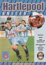 Hartlepool United v Burnley 10-Dec-1996