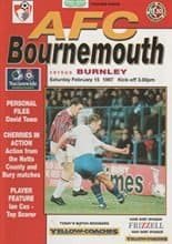 AFC Bournemouth v Burnley 15-Feb-1997
