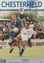 Chesterfield v Burnley 21-Sep-1996