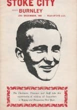 Stoke City v Burnley 27-Dec-1965