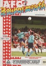 AFC Bournemouth v Burnley 04-Sep-1993