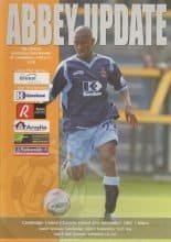 Cambridge United v Canvey Island 31-Dec-2005